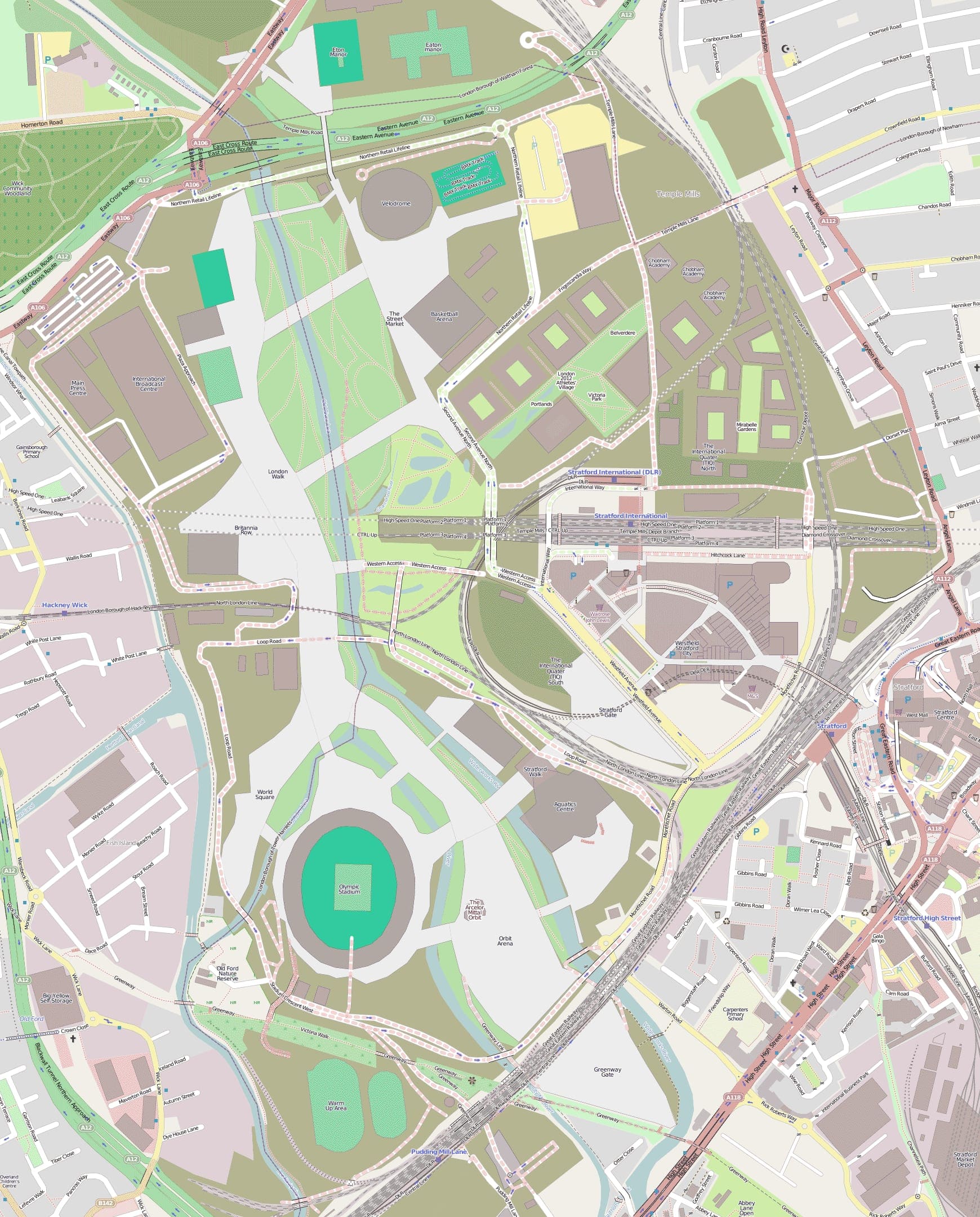 Olympic Park (Bird's Nest & Water Cube)