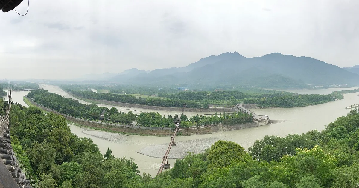 Mount Qingcheng and the Dujiangyan Irrigation System