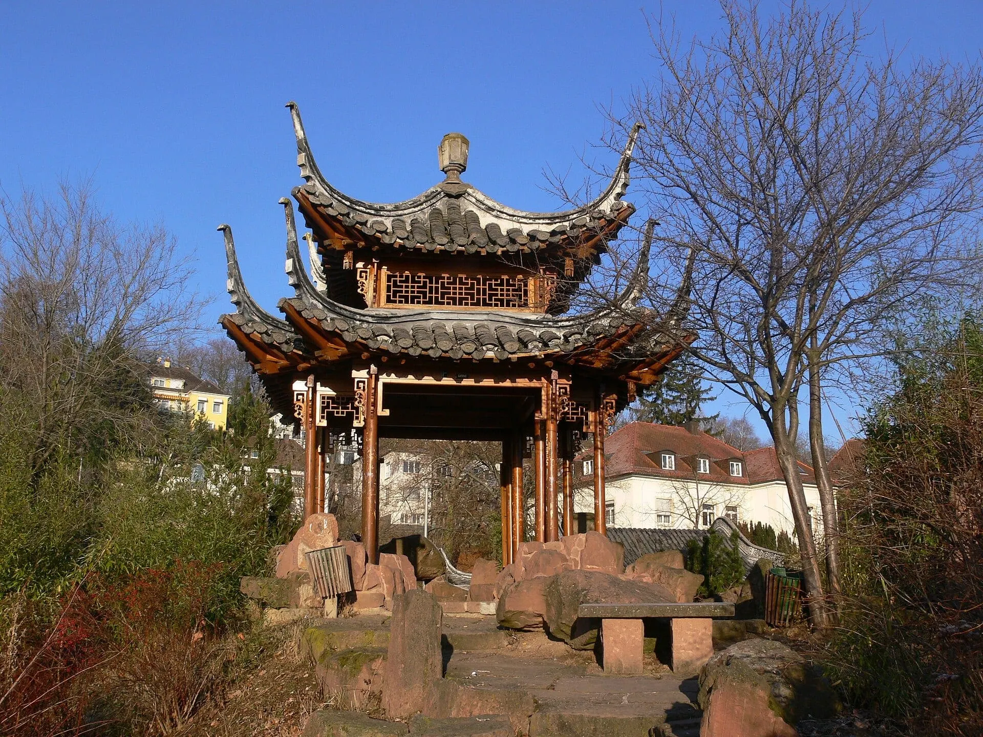 Qingyin Pavilion (清音阁, Qīngyīn Gé)