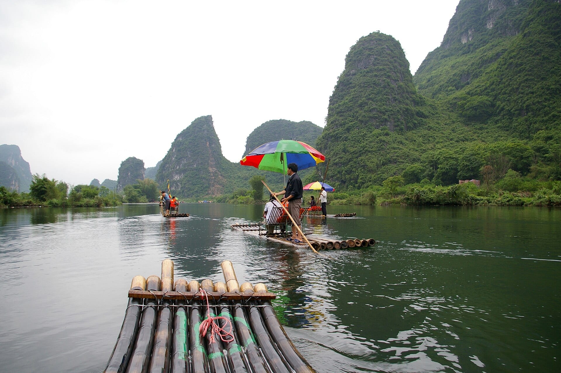 Yulong River Bamboo Rafting