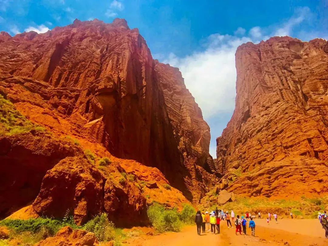 Flaming Mountains