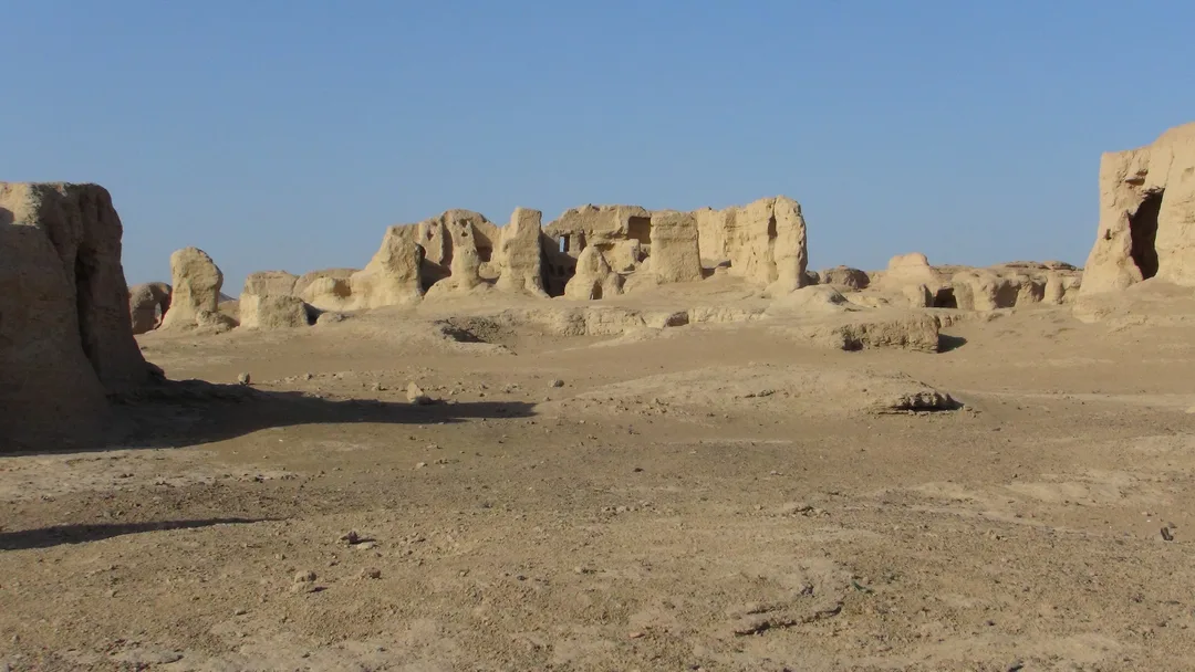 Jiaohe Ancient City, Turpan, China