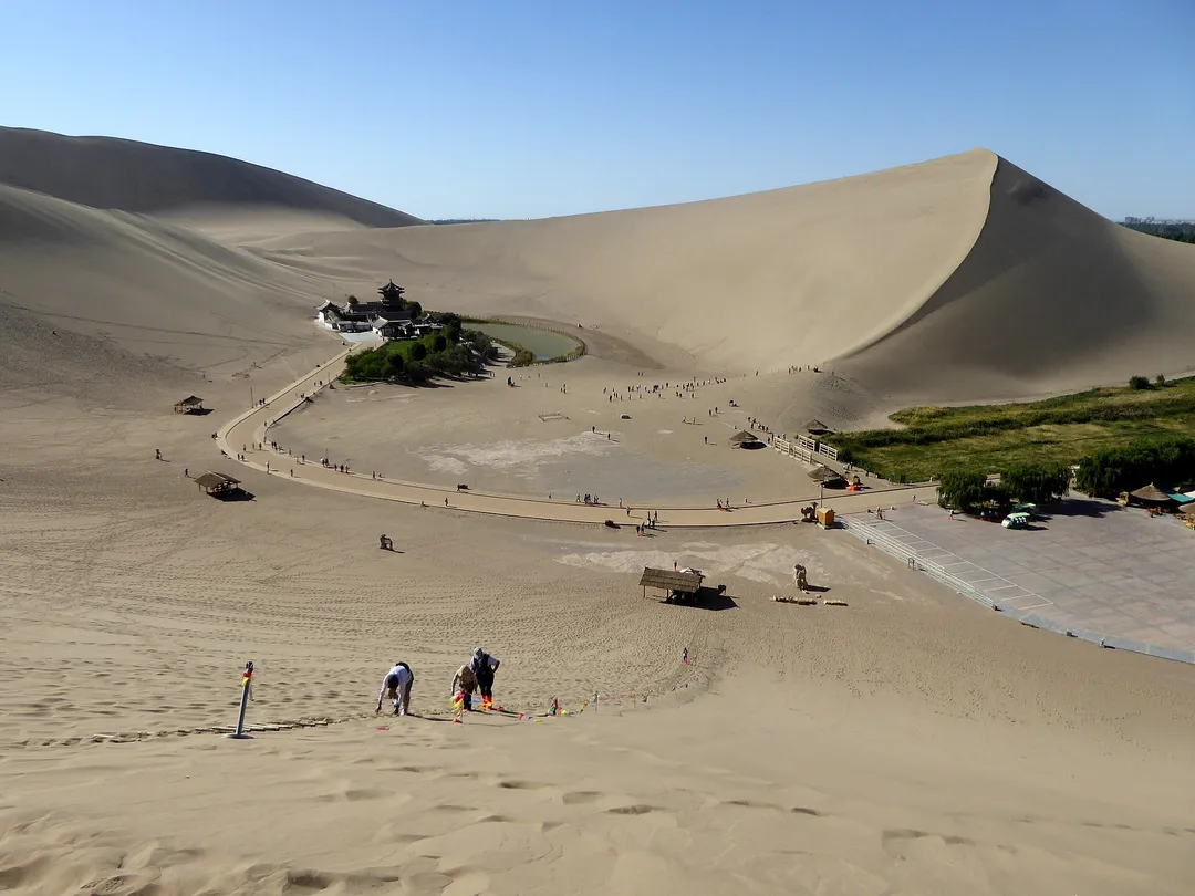 Mingsha Sand Dunes & Crescent Moon Lake