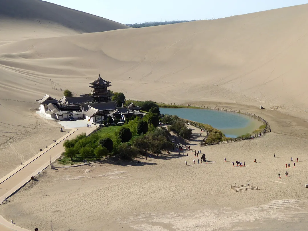 Mingsha Sand Dunes & Crescent Moon Lake