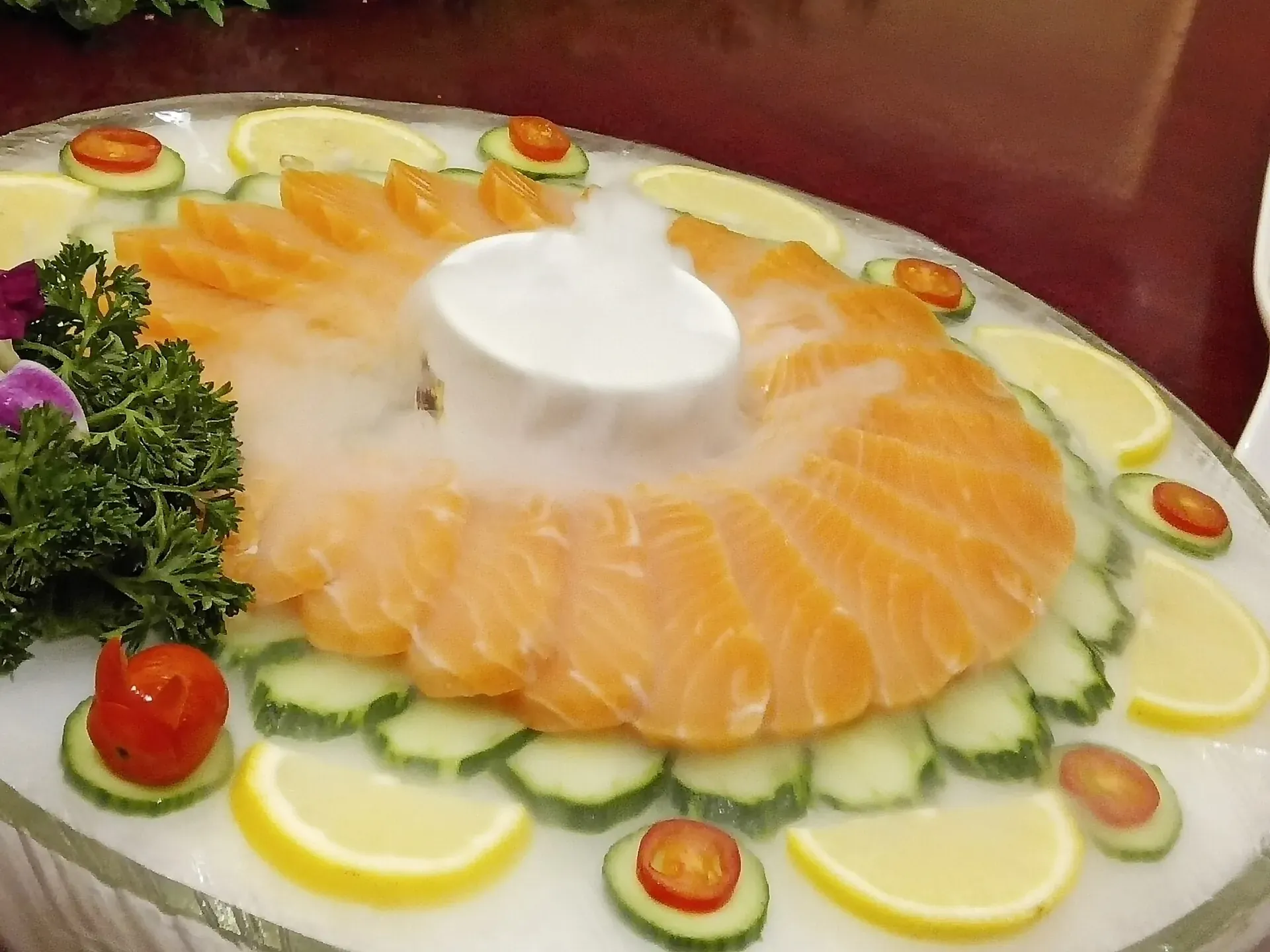 Chongqing hotpot bubbling on the table