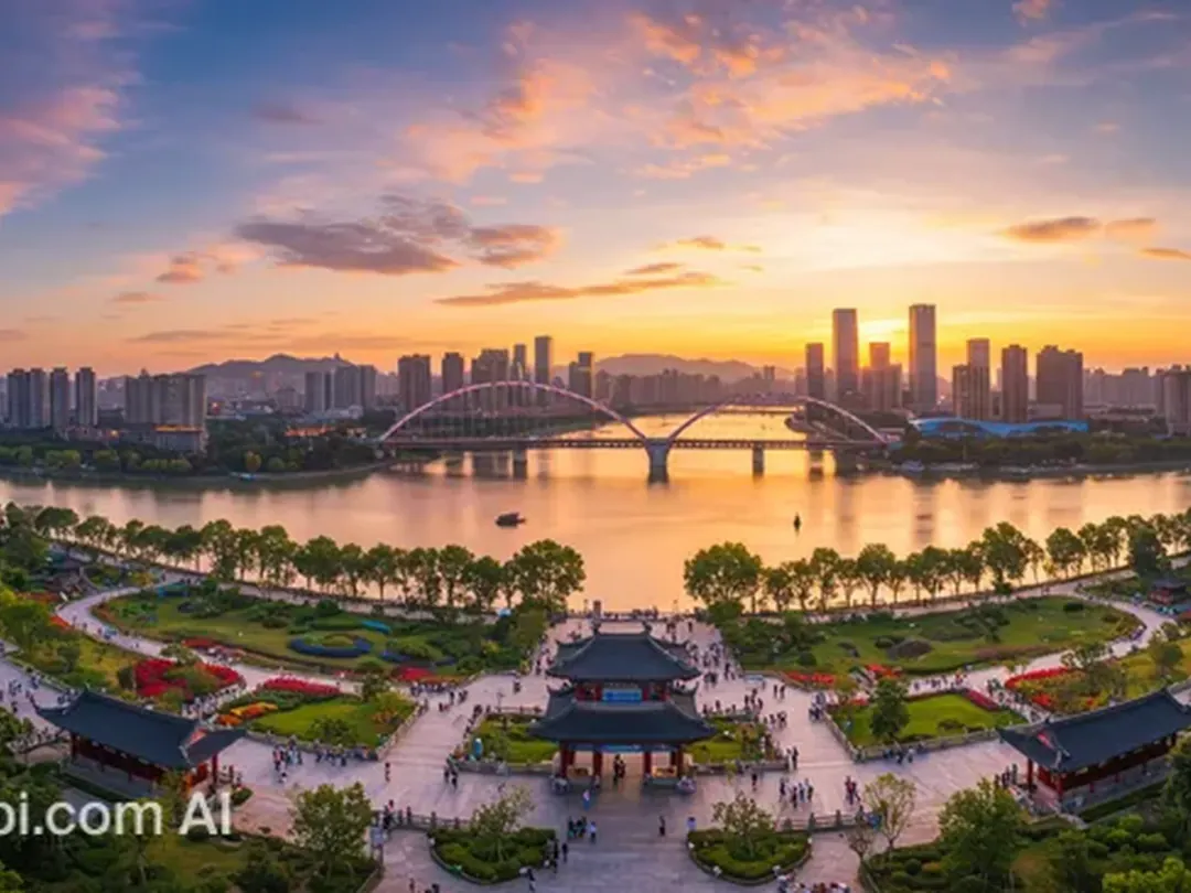 Scenes from Fuyang, China