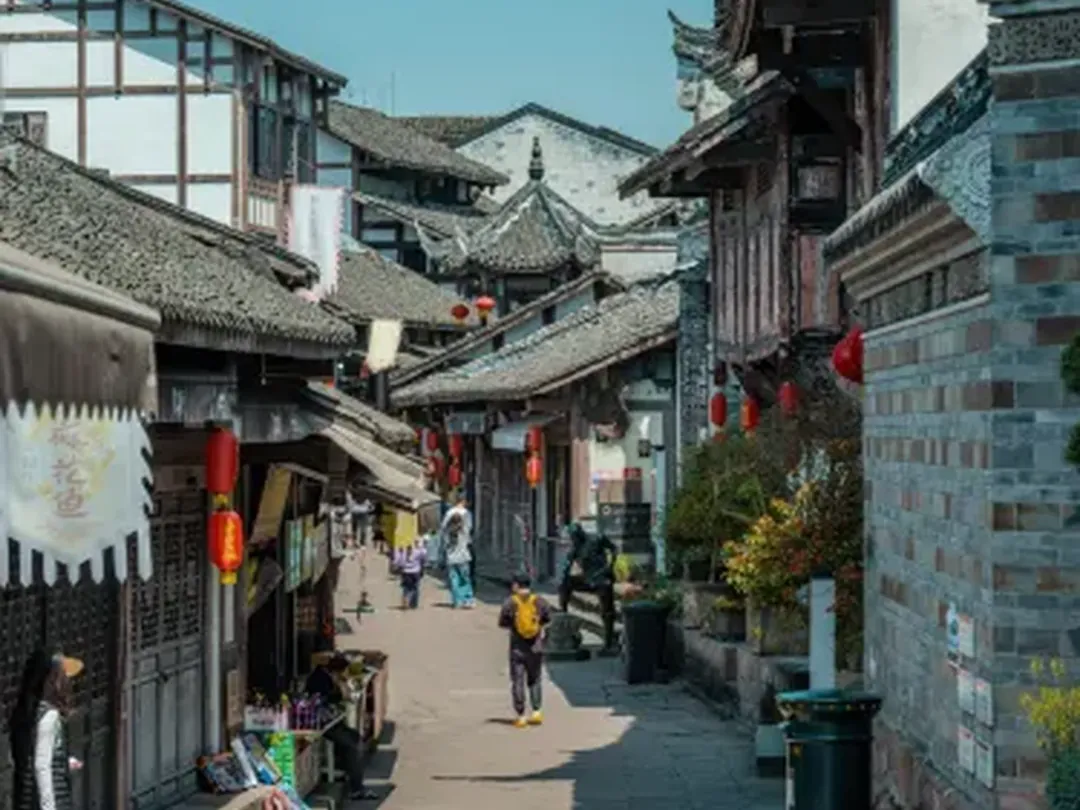 Scenes from Guang'an, China