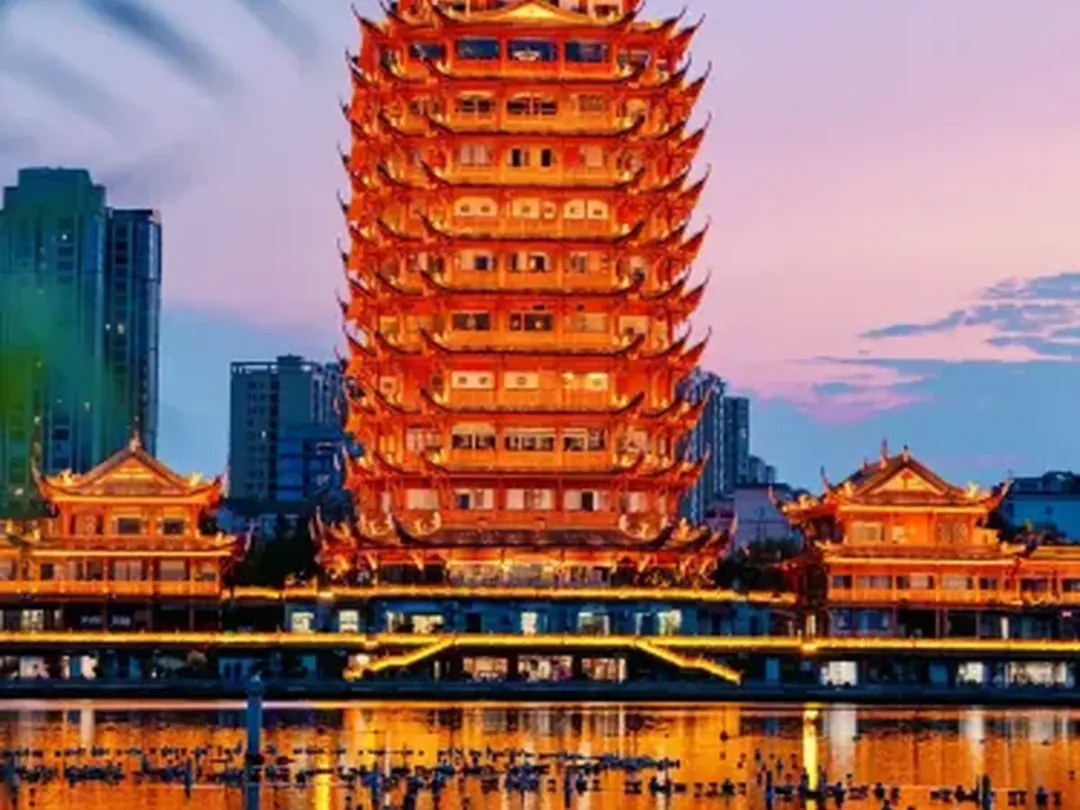 Scenes from Meishan, China