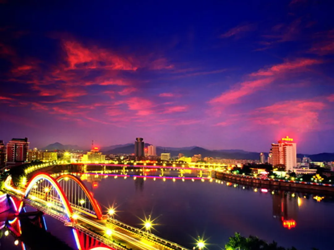 Scenes from Meizhou, China