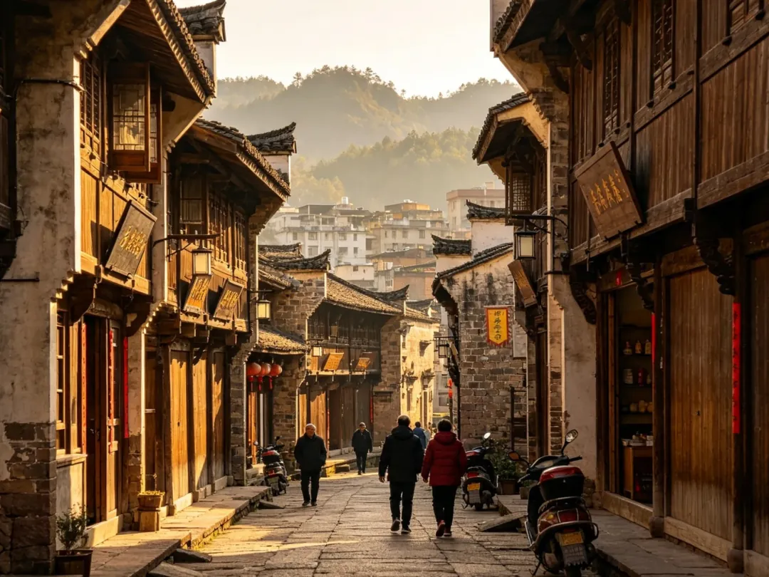 Scenes from Sanming, China