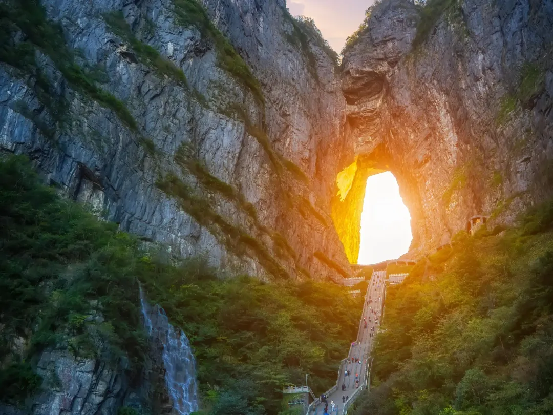 Scenes from Tianmen, China