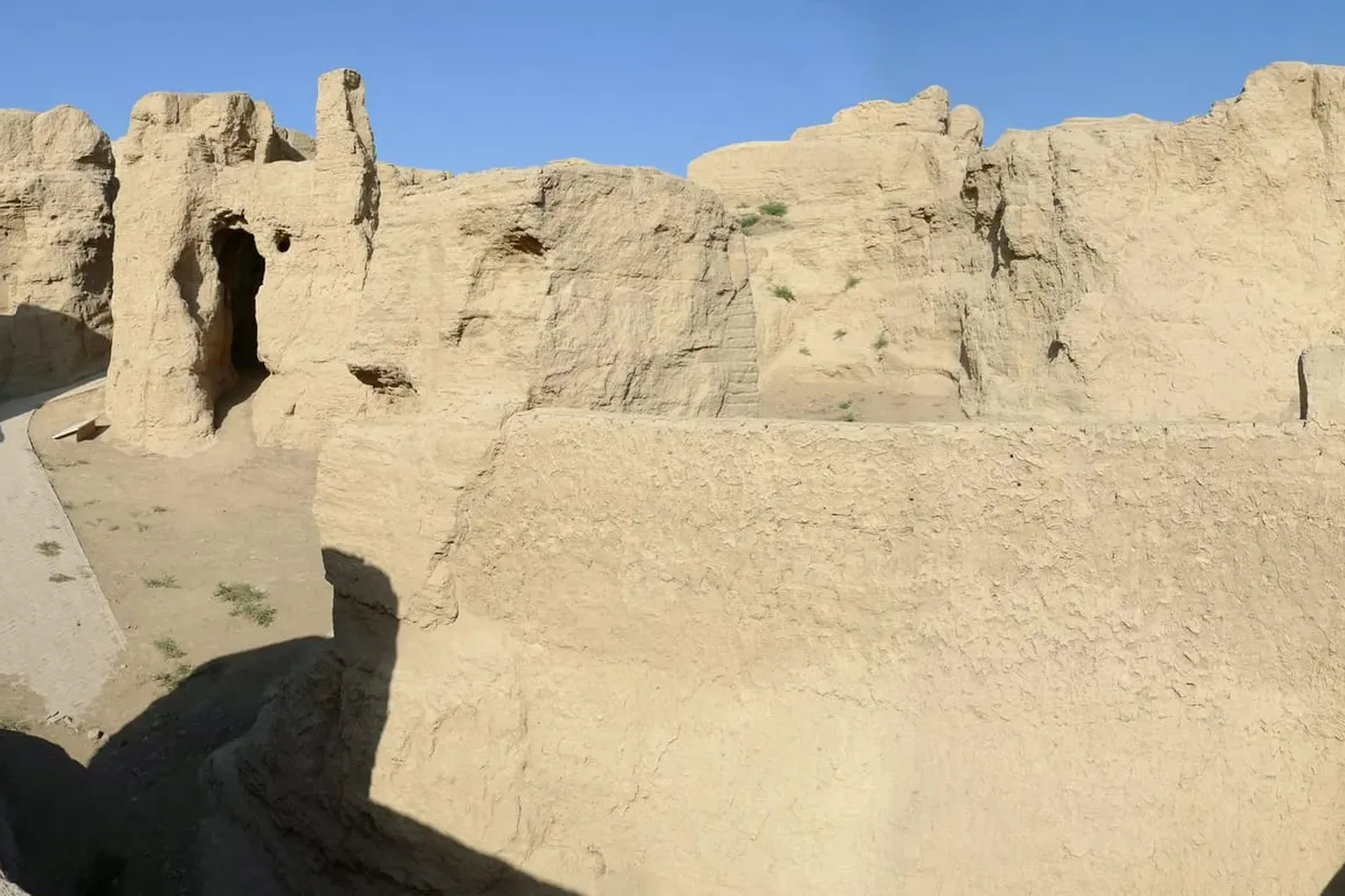 Jiaohe ancient city ruins, Turpan
