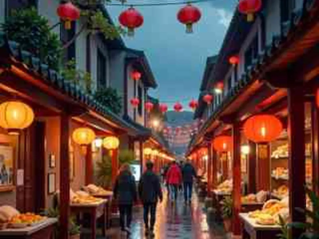 Scenes from Xianning, China