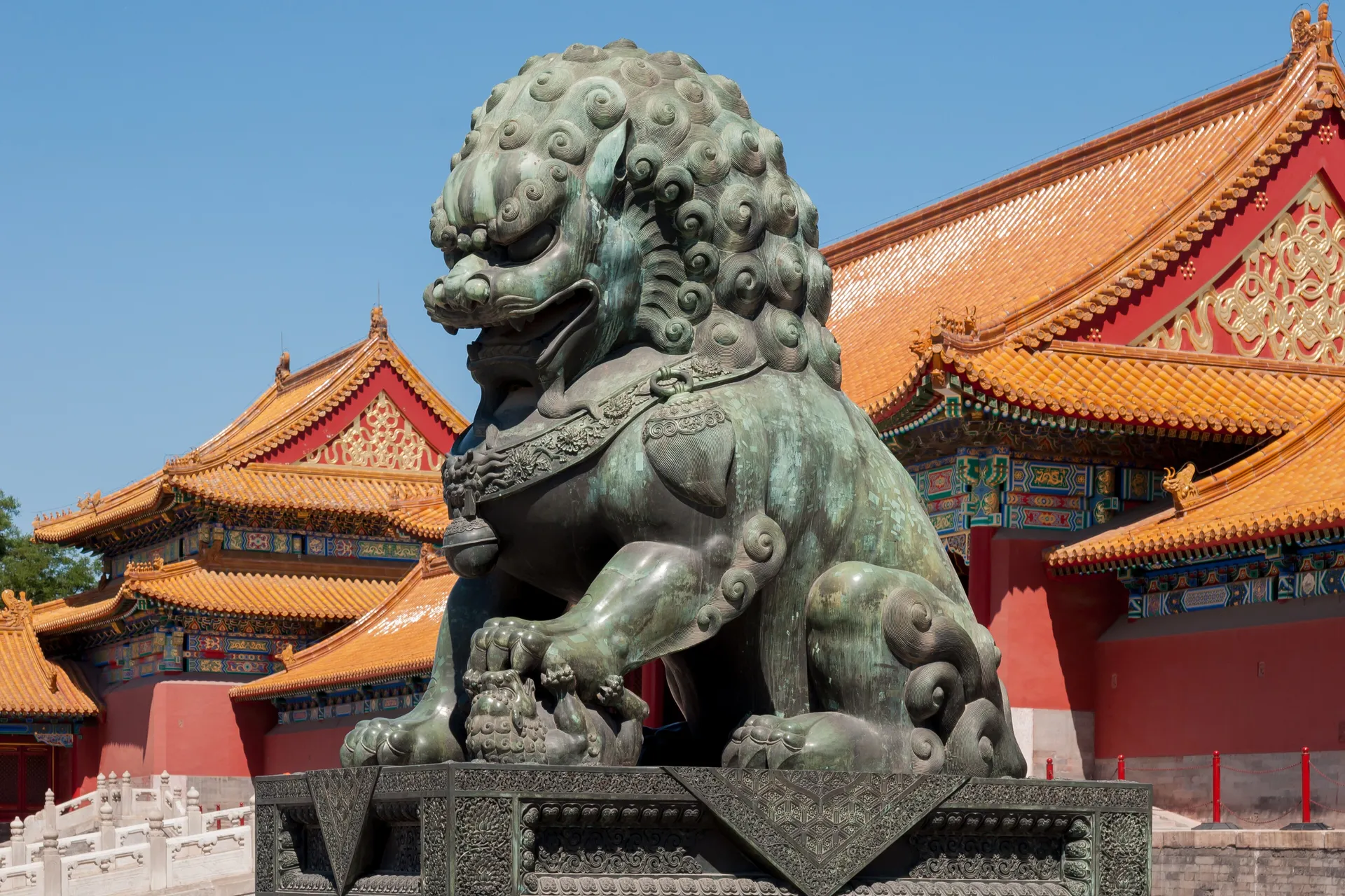 China travel guide illustration