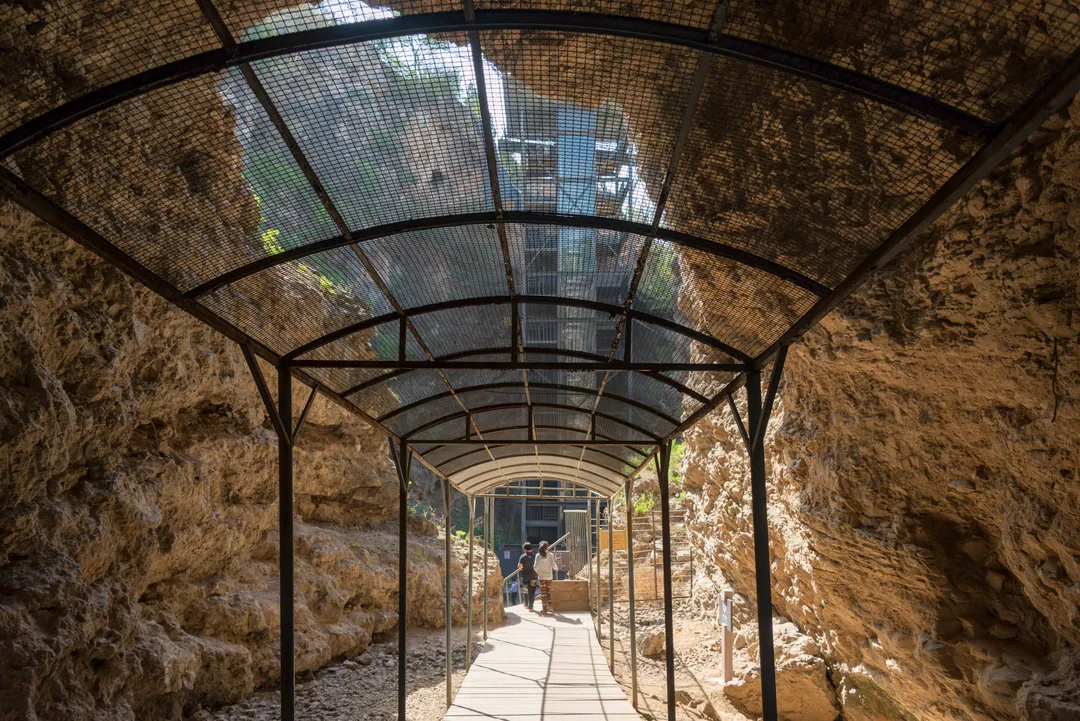 周口店の北京原人遺跡