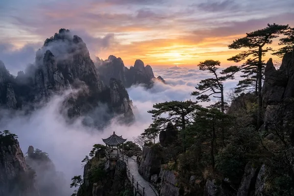 Yellow Mountain (Huangshan) travel photo