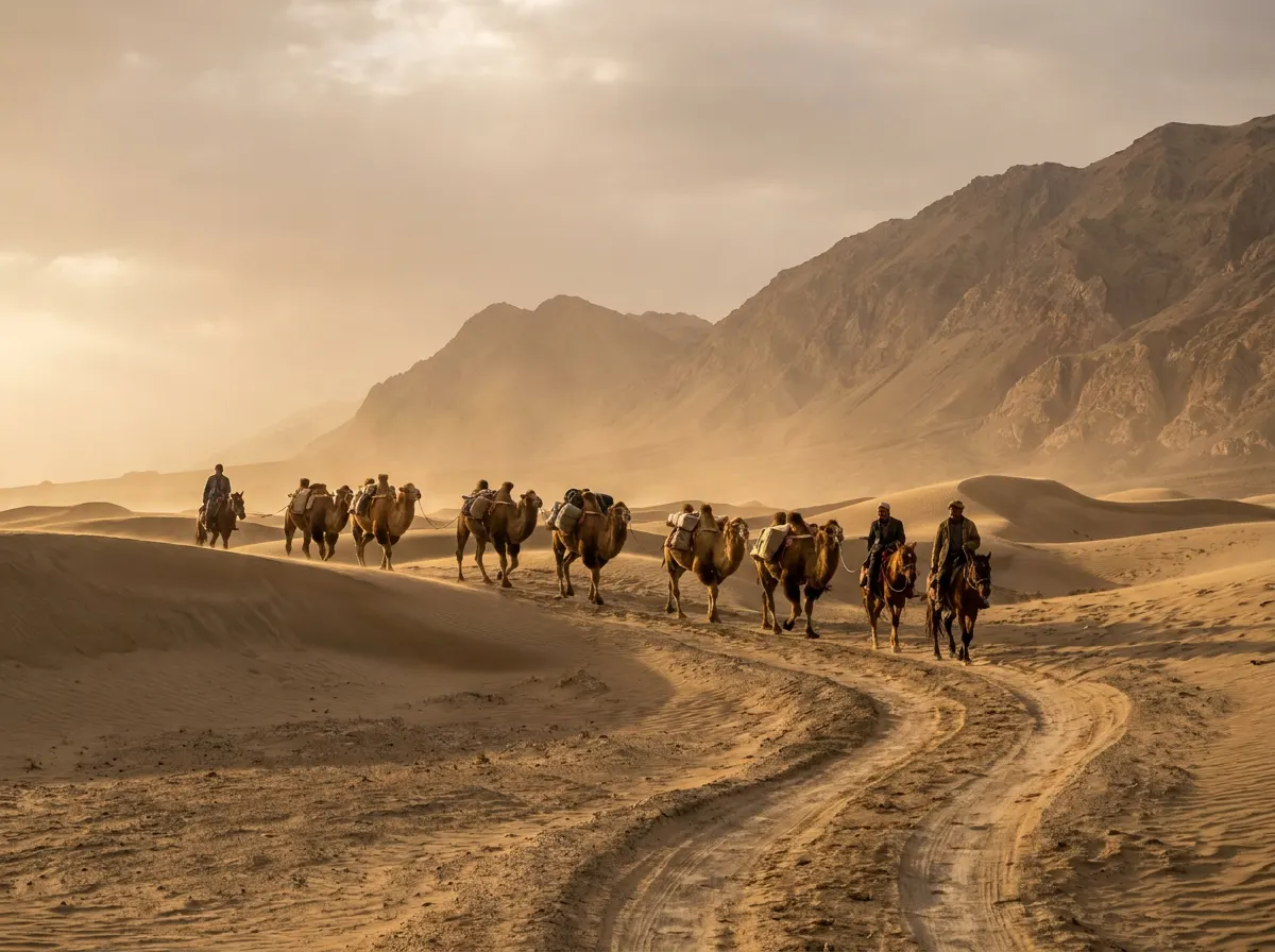 The Silk Road (Xi'an → Dunhuang → Kashgar)